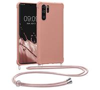 kwmobile Coque Collier Compatible avec Huawei P30 Pro Coque - Coque Housse en Silicone avec Collier Nacre