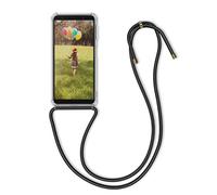 Coque en silicone avec collier pour Samsung Galaxy A7 2018