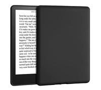 kwmobile Coque Compatible avec Amazon Kindle Paperwhite 11. Generation 2021 - Étui en Silicone TPU pour Liseuse - Noir Mat
