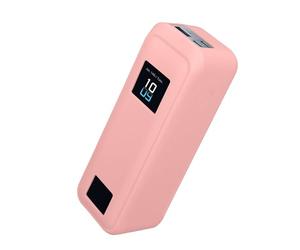 kwmobile Coque Compatible avec Anker Prime Power Bank 20000mAh 220W Coque - Housse de Protection en Silicone pour Power Bank Batterie Externe - Rose Ancien