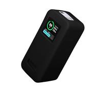 kwmobile Coque Compatible avec Anker Prime Power Bank 20000mAh Coque - Housse de Protection en Silicone pour Power Bank Batterie Externe - Noir