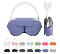 kwmobile Coque Compatible avec Apple AirPods Max/AirPods Max 2 Coque - Housse de Protection Souple en Polyester pour Casque Audio - avec Mode Veille - Lavande