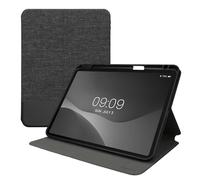 kwmobile Coque Compatible avec Apple iPad Pro 11" (2024) - Coque Housse protectrice pour téléphone en Silicone Anthracite-Noir