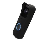 kwmobile Coque Compatible avec Blink Video Doorbell - Coque en Silicone pour Sonnette Vidéo - noir