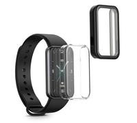 kwmobile Coque compatible avec HONOR Band 9 coque - 2x Étui cadre écran en pour Fitness Tracker