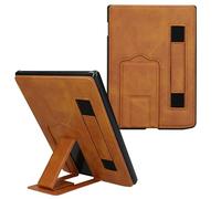 KWmobile Coque Compatible avec Pocketbook InkPad 4 - Liseuse Électronique avec Fonction Support - Marron Clair