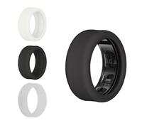 kwmobile Coque Compatible avec Samsung Galaxy Ring M size 10 11 12 13 Coque - 4x Coque pour Bague Intelligente Connectée en Silicone - multicolore
