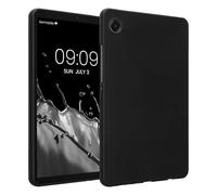 kwmobile Coque Compatible avec Samsung Galaxy Tab A11 - Coque Housse protectrice pour téléphone en Silicone Noir Mat
