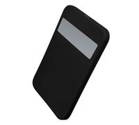 kwmobile Coque Compatible avec Xiaomi Ultrathin Magnetic PowerBank 5000mAh Coque - Housse de Protection en Silicone pour Power Bank Batterie Externe - Noir