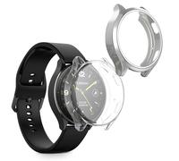 kwmobile Coque compatible avec Xiaomi Watch 2 coque - 2x Étui cadre écran en pour Fitness Tracker