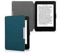 kwmobile Coque liseuse Compatible avec Amazon Kindle Paperwhite (2012-2017) - Coque avec Rabat magnétique en Nylon pour liseuse