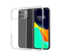 kwmobile Coque Pliable Compatible avec Google Pixel 9 Pro Fold - Coque Transparente en Polycarbonate avec Cadre Bumper et Protection Arrière