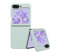 kwmobile Coque Pliable Compatible avec Samsung Galaxy Z Flip5 Coque - Étui de Protection Pliable en TPU - Cool Mint