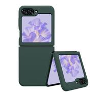 kwmobile Coque Pliable Compatible avec Samsung Galaxy Z Flip5 Coque - Étui de Protection Pliable en TPU - Vert Mousse