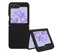 kwmobile Coque Pliable Compatible avec Samsung Galaxy Z Flip6 Coque - Étui de Protection Pliable en TPU - Noir