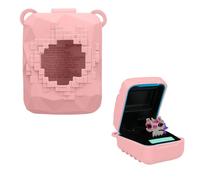 kwmobile Coque pour Animaux virtuels Compatible avec Withings Bitzee Magical (2024) Interactive Toy Coque - Étui de Protection en Silicone - Rose Clair