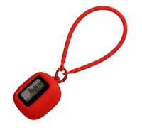 kwmobile Coque pour Écouteurs Compatible avec JBL Live Flex 3 / Live Buds 3 / Live Beam 3Coque - Coque de Protection en Silicone avec Dragonne - Rouge