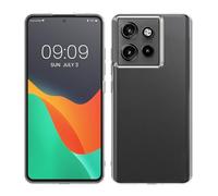 kwmobile Coque Smartphone Compatible avec Motorola Edge 60 Neo/Edge 50 Neo/ThinkPhone 25 - Housse de téléphone en TPU Transparent