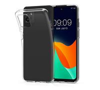 kwmobile Coque Smartphone Compatible avec Motorola Moto G32 - Housse de téléphone en TPU Transparent