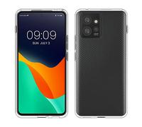 kwmobile Coque Smartphone Compatible avec Motorola ThinkPhone - Housse de téléphone en TPU Transparent