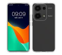 kwmobile Coque Smartphone Compatible avec Xiaomi Redmi Note 13 Pro 4G - Housse de téléphone en TPU Transparent
