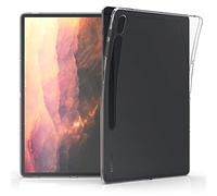 kwmobile Coque Tablette Compatible avec Samsung Galaxy Tab S8+ Plus/Galaxy Tab S7+ Plus étui - Coque Protection en TPU - Transparent