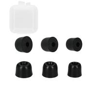 kwmobile Embout pour Écouteurs - 6X Embout de Rechange Universel en Mousse S M et L pour Écouteurs Ø 4-5,5 mm - Noir