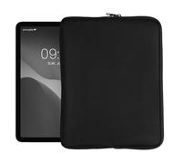 kwmobile Étui Compatible avec 12,4"-12,9" Tablet Étui - Coque de Protection pour Tablette en Tissu 28,7 x 21,7 cm - Noir