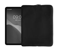kwmobile Étui Compatible avec 12,4"-12,9" Tablet Étui - Coque de Protection pour Tablette en Toile 28,7 x 21,7 cm - Noir