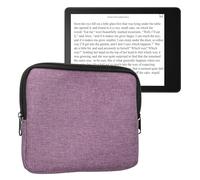 kwmobile Étui Compatible avec 6,8-7" eReader Étui - Coque de Protection pour Liseuse Électronique eReader en Tissu 17,5 x 14,7 cm - Lavande
