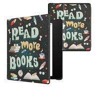 kwmobile Étui Compatible avec Amazon Kindle Oasis 10. Generation Coque - Étui à Rabat magnétique Tablette eReader Similicuir - Bleu-Jaune-Vert