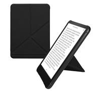 kwmobile Étui Compatible avec Amazon Kindle Paperwhite (2024)/Colorsoft Coque - Étui à Rabat magnétique Tablette eReader Similicuir - Noir