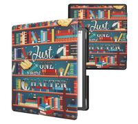 kwmobile Étui Compatible avec Amazon Kindle Scribe (2022/2024) Coque - Étui à Rabat magnétique Tablette eReader Similicuir - Multicolore