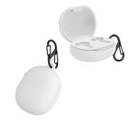 kwmobile Étui Compatible avec Anker Soundcore Life P3 Housse - Housse pour Casque Audio étui de Protection en Silicone - Blanc