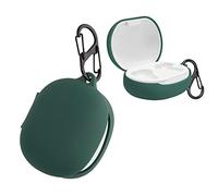 kwmobile Étui Compatible avec Anker Soundcore Life P3 Housse - Housse pour Casque Audio étui de Protection en Silicone - Vert foncé