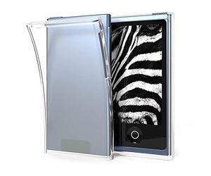 kwmobile Étui Compatible avec Apple iPod Nano 7 - Coque Protection Silicone pour Lecteur MP3 - Transparent Mat