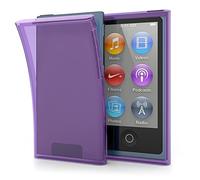 kwmobile Étui Compatible avec Apple iPod Nano 7 - Coque Protection Silicone pour Lecteur MP3 - Violet