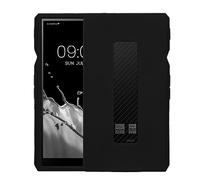 kwmobile Étui Compatible avec FiiO M11 Pro MP3 Music Player - Étui Coque Protection en Silicone pour Lecteur MP3 Noir