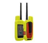 kwmobile Étui Compatible avec Garmin Alpha 200i / Alpha 300i - Housse de Protection en Silicone pour Navigateur GPS Pédestre - Jaune Fluo