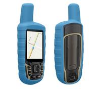 kwmobile Étui Compatible avec Garmin GPSMAP 65/62 / 62S / 62SC - Housse de Protection en Silicone pour Navigateur GPS Pédestre - Bleu