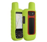 kwmobile Étui Compatible avec Garmin GPSMAP 66i / GPSMAP 67i - Housse de Protection en Silicone pour Navigateur GPS Pédestre - Jaune Fluo