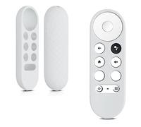 kwmobile Étui Compatible avec Google Chromecast 2020 4K / Chromecast 2022 HD Coque - Coque télécommande TV en Silicone - Gris