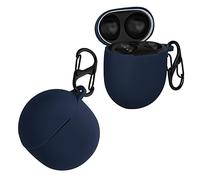 kwmobile Étui Compatible avec Google Pixel Buds Pro 2 / Pixel Buds Pro Housse - Housse pour Casque Audio étui de Protection en Silicone - Bleu foncé