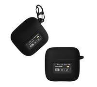 kwmobile Étui Compatible avec JBL Tour Pro 2 Housse - Housse pour Casque Audio étui de Protection en Silicone - Noir