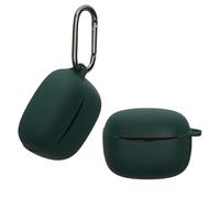 kwmobile Étui Compatible avec JBL Tune Buds 2 Housse - Housse pour Casque Audio étui de Protection en Silicone - Vert foncé