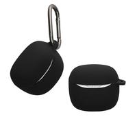 kwmobile Étui Compatible avec JBL Tune Flex 2 Housse - Housse pour Casque Audio étui de Protection en Silicone - Noir