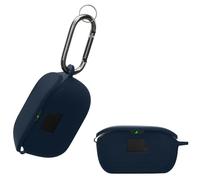 kwmobile Étui Compatible avec JBL Vibe Buds Housse - Housse pour Casque Audio étui de Protection en Silicone - Bleu foncé