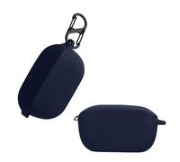 kwmobile Étui Compatible avec JBL Wave 100TWS Housse - Housse pour Casque Audio étui de Protection en Silicone - Bleu foncé
