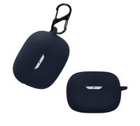 kwmobile Étui Compatible avec JBL Wave Beam/Beam 2 / Wave 200TWS Housse - Housse pour Casque Audio étui de Protection en Silicone - Bleu foncé