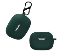 kwmobile Étui Compatible avec JBL Wave Beam/Beam 2 / Wave 200TWS Housse - Housse pour Casque Audio étui de Protection en Silicone - Vert foncé